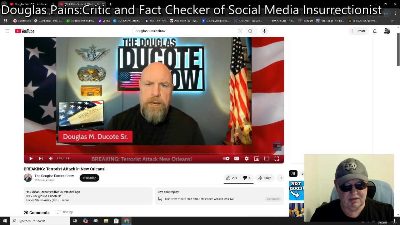 TheDouglasDucoteShowPodcast•122K subscribers_DouglasPains - 1-01-2025 Ducote Fake News Feed.