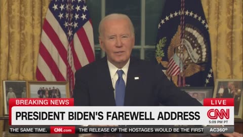 Biden "if their abuse of power is left unchecked. Today, an oligarchy is taking shape"