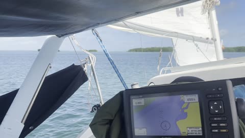 Nice sailing day in Islamorada