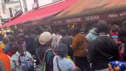 In many neighborhoods of Paris there are no French people but only Africans and