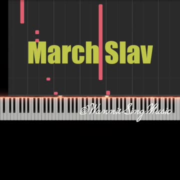 March Slav Piano