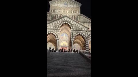 Amalfi (SA) - Processione aux flambeaux con la statua della Madonna di Lourdes (11.02.25)