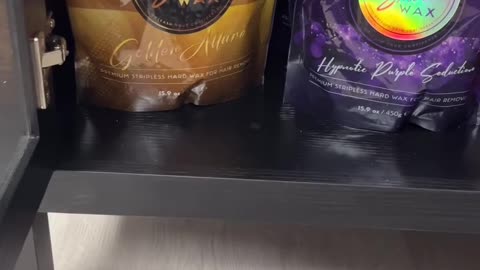 Showcasing Sexy Smooth Hypnotic Purple Seduction, Golden Allure, and Cherry Desire Scented Hard Wax