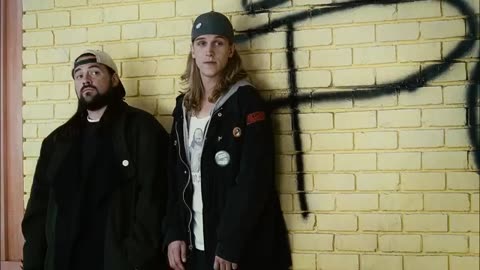 Jay and Silent Bob graffiti