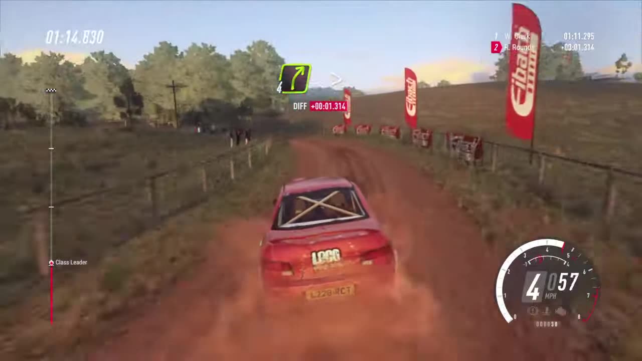 DiRT Rally Australia leg2 95 Impreza