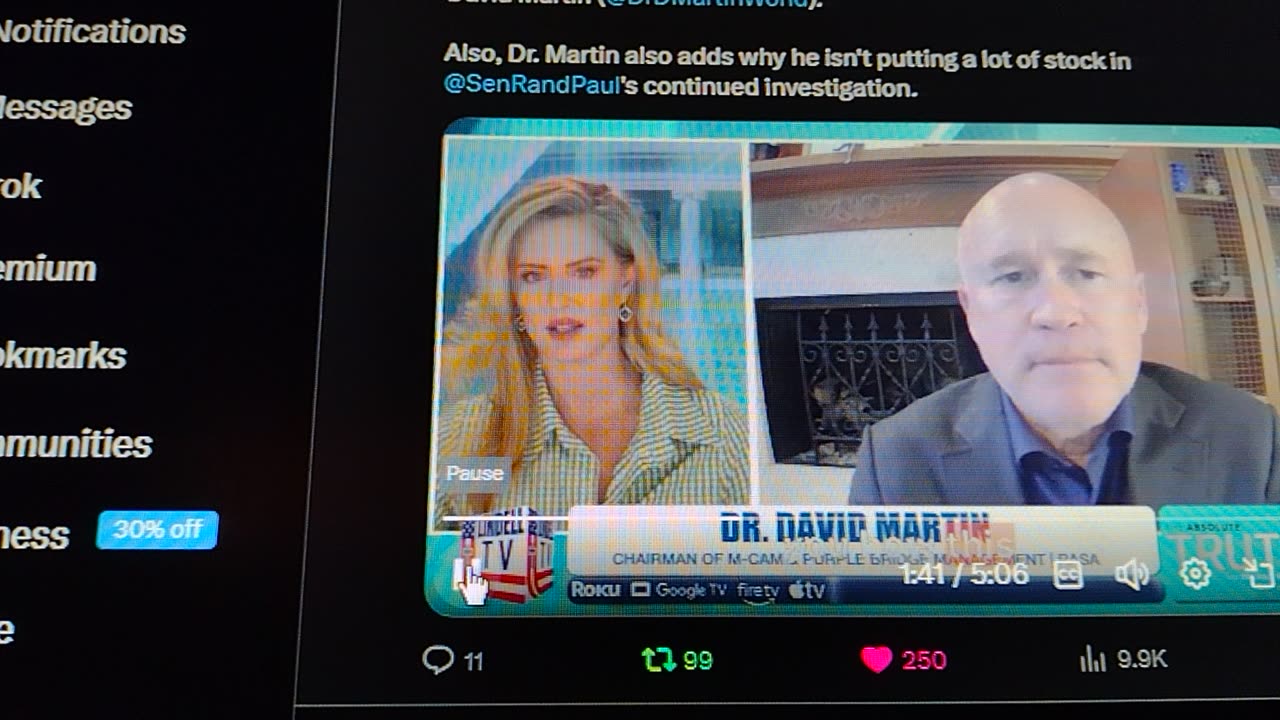 Dr. David Martin & Emerald Robinson on Fauci - Jan. 2025