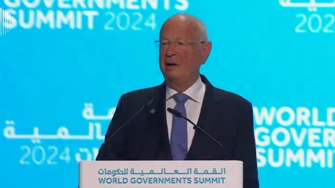 Klaus Schwab Reads ChatGPT Describing 'The Intelligent Age' | WGS 2024