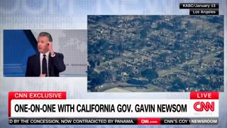 Gavin Newsom: We won't let citizens rebuild their homes because of "science"