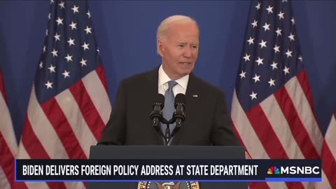 Biden: "I increased America's power at every dimension"