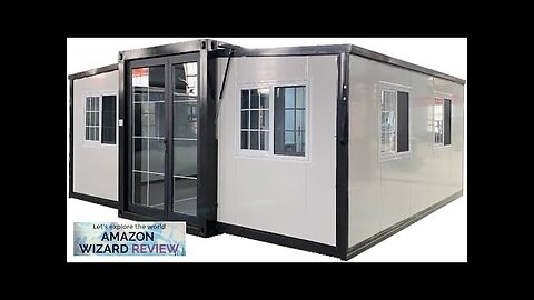 SAA Tiny Expandable Prefab House to Live in 1 Bathroom 2 Rooms Review