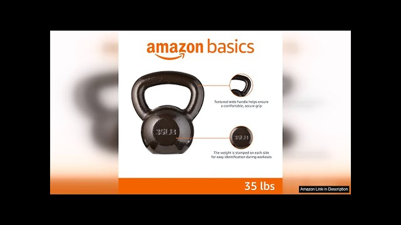 Amazon Basics Cast Iron Kettlebell Review