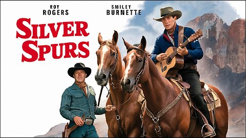 SILVER SPURS (1943) Roy Rogers, Trigger & Smiley Burnette | Western | B&W | Vintage Cinema