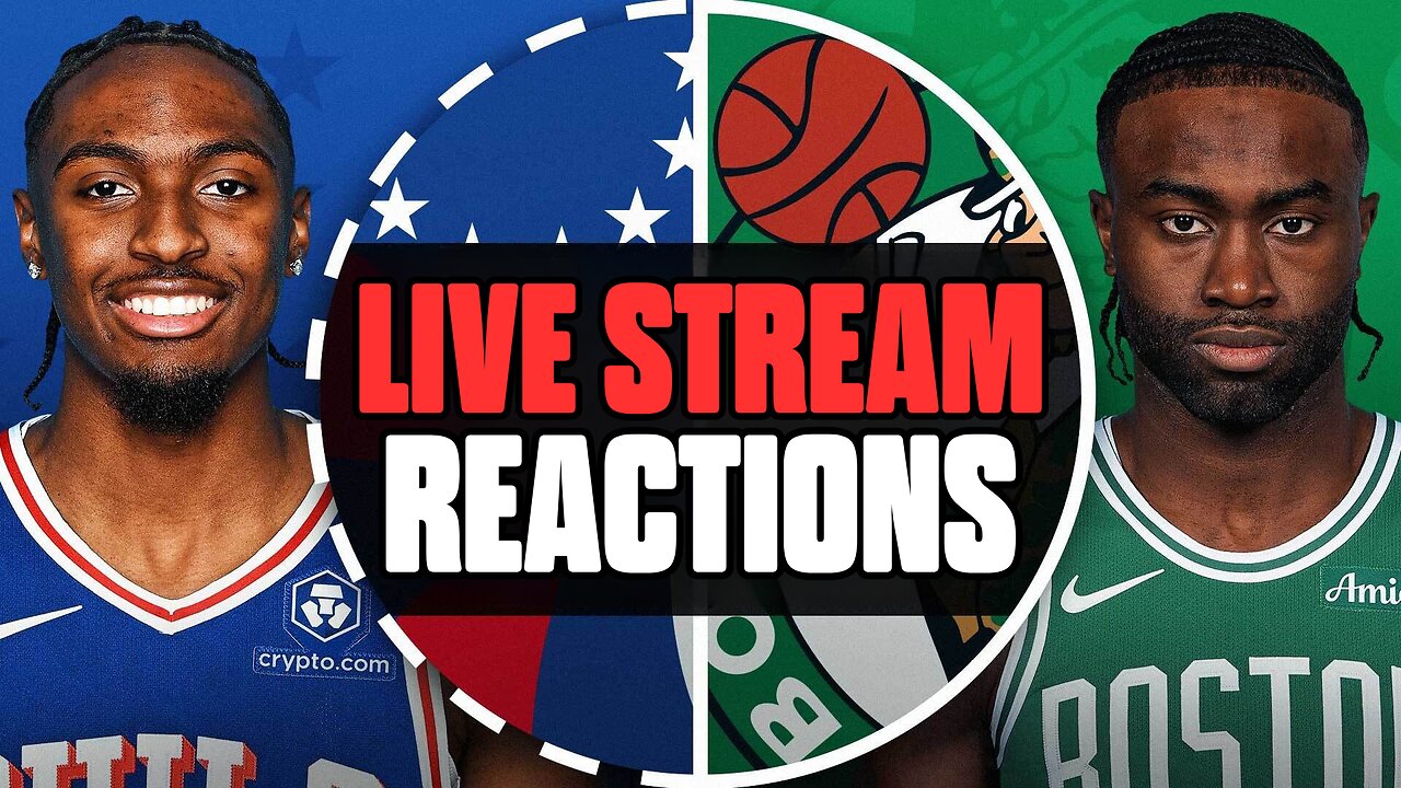 Boston Celtics Vs Philadelphia 76ers INSANE NBA Live Stream Reactions!