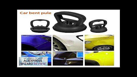 2 in 1 Car Repair Tool Body Repair Puller Orange/Yellow/Black Suction Cup Review