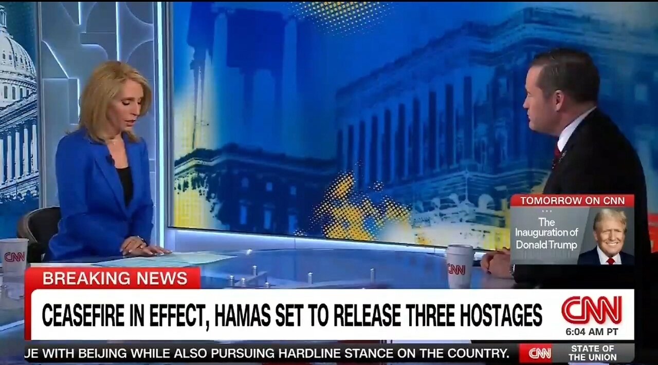 CNN's Dana Bash Questions The Trump Effect On Israel/Hamas Deal