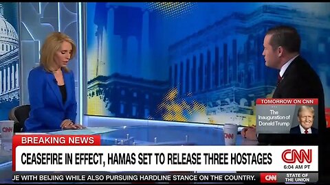 CNN's Dana Bash Questions The Trump Effect On Israel/Hamas Deal