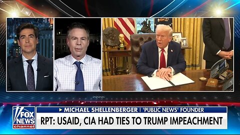 USAID and CIA Helped Orchestrate Trumps Impeachment: Shellenberger