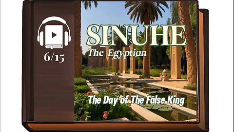 The Egyptian Sinuhe Audiobook | 🎧 Chapter 6: The Day of The False King