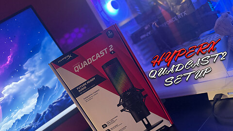 Hyperx Quadcast 2s Unboxing And Setup