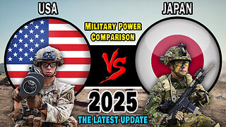 USA vs Japan Military Power Comparison 2025 | Japan vs USA Military Power 2025