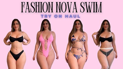 BIKINI TRY ON HAUL | FASHION