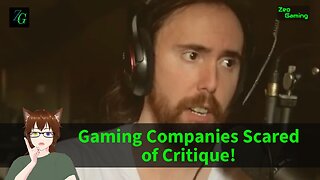 Gaming Companies Scared of Critique!