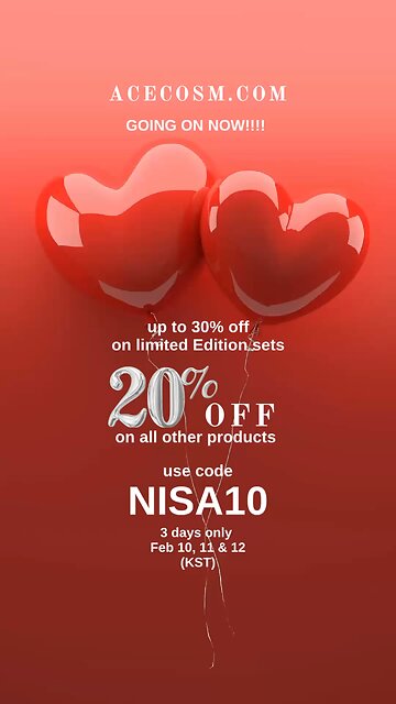 ACECOSM SALE GOING ON NOW