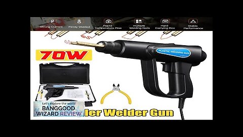 70W Hot Stapler Plastic Welding Machine Car Bumper Repair Kit Plier 4 Review