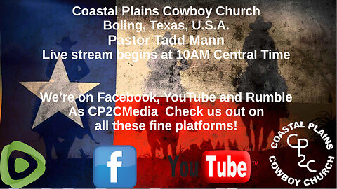 03/23/2025 - CP2C - “Pick up those Reins" with Pastor Tadd Mann