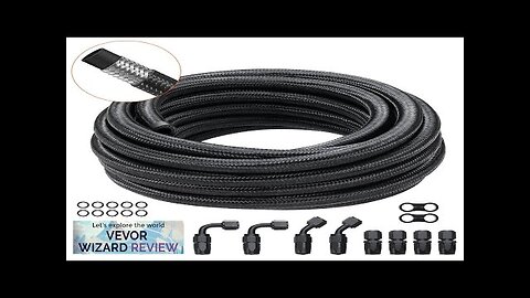 VEVOR 8AN Fuel Line Kit 20 FT Fuel Hose Kit 0.43" Nylon Review