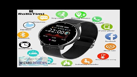 Smart Watch Men Bluetooth Call 24H Heart Rate Monitor Women Sports Fitness Review