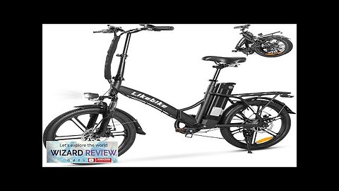 Likebike Sunny 20" Electric Bike for AdultsMax 25Miles(Pedal Assist) &540W Peak Review