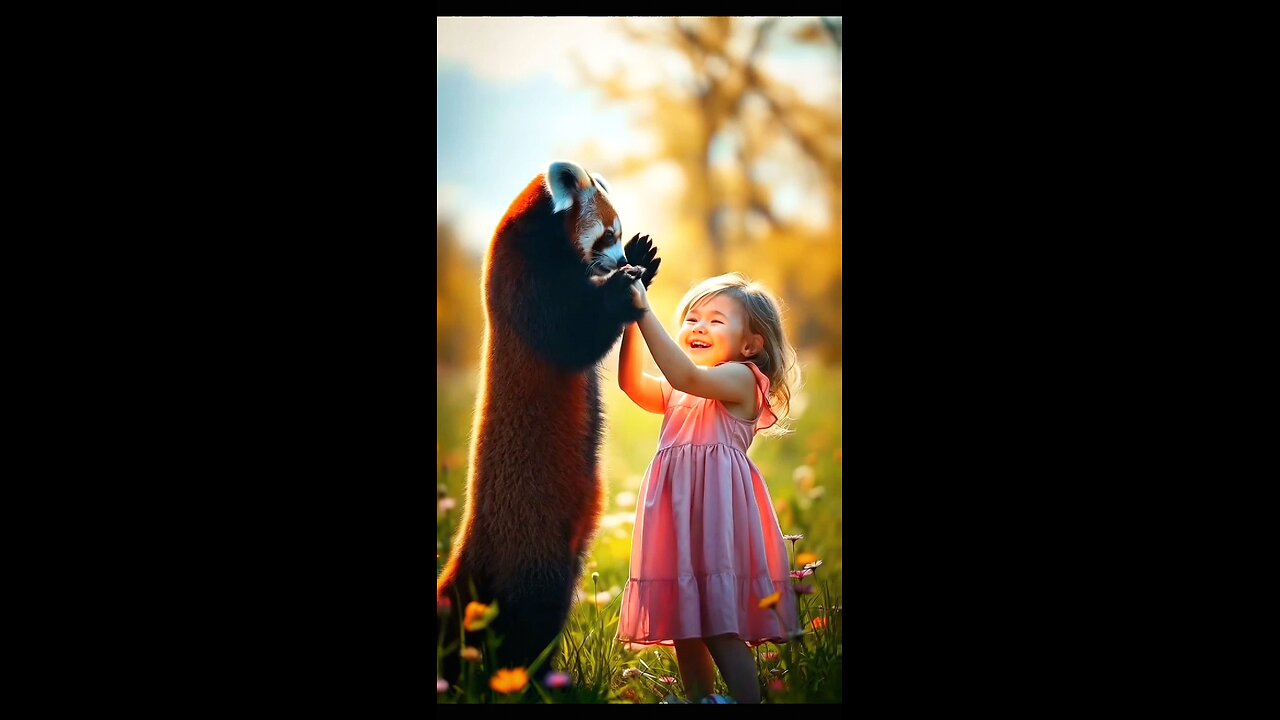 a cute little girl was dancing