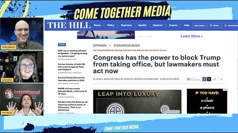 Come Together Media – Ep. 19 – Inauguration run-up, Escape from New York, H1B Visas