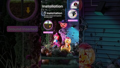 Color Changing Solar Spot Lights Outdoor