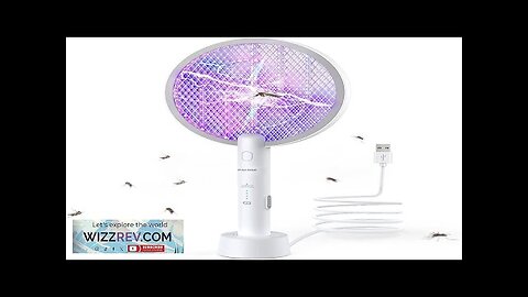 PALONE Electric Fly Swatter 3000V Bug Zapper Racket 2 in 1 Fly Review