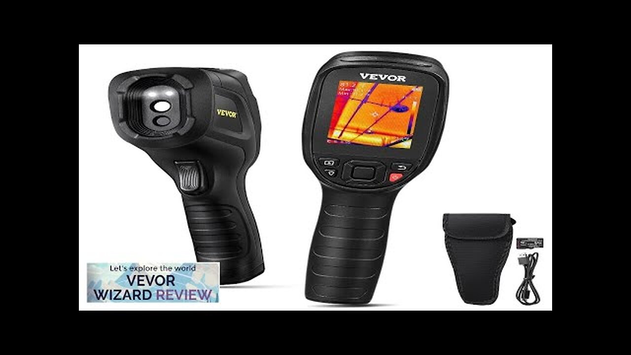 VEVOR Thermal Imaging Camera 240x180 IR Resolution with 2MP Visual Camera 20Hz Review