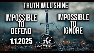 And We Know 1.1.2025 - Trump BACK '2025-It’s HERE', GREAT AWAKENING will NOT fall on DEAF EARS