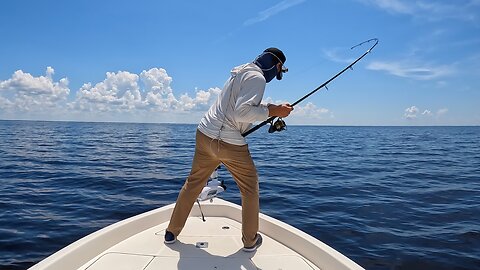 I Hooked a HUGE Fish that would not STOP!!!!