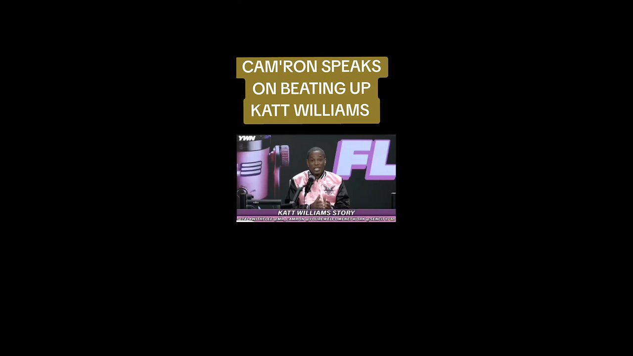 CAM'RON SPEAKS ON BEATING UP KATTWILLIAMS #surrealmookie #itiswhatitispodcast #dipset @kattwilliams