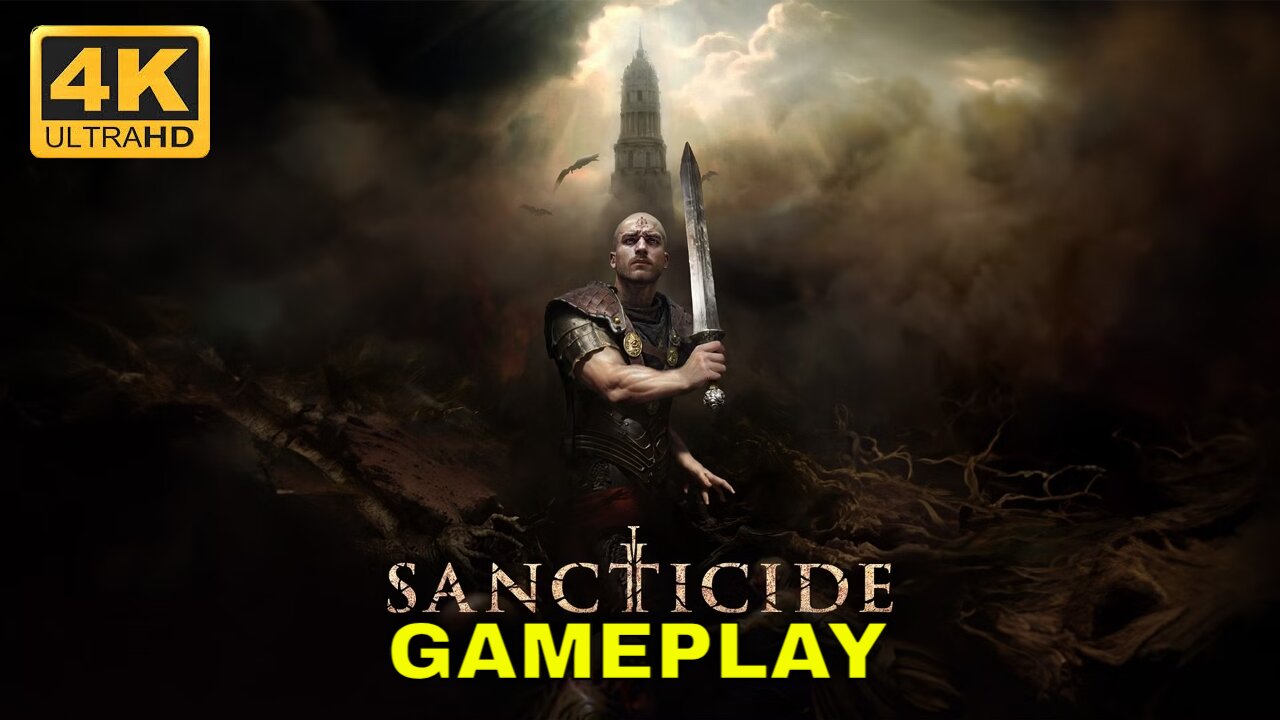 Sancticide Gameplay | Epic Roguelite Combat & Dark Apocalypse in 4K!