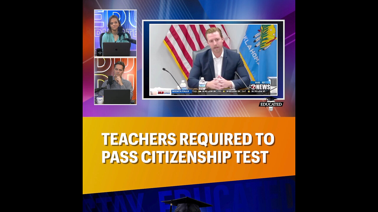 🇺🇸Should Teachers Be Required To Pass A U.S. Citizenship Test?