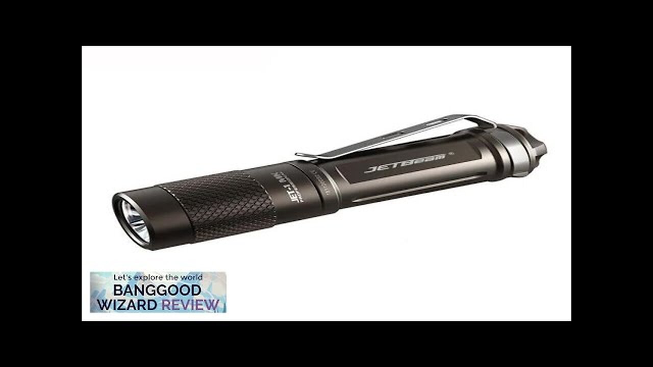 JETBeam JET-I MK XP-G2 480LM AA 14500 EDC LED Flashlight Mini Torch Review