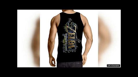 The Legend Of Zelda Stunning Mythtic Symbol Black Tank Top Review