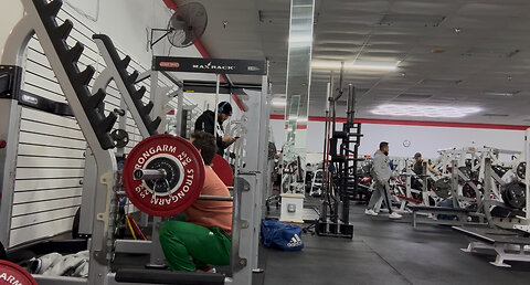 FRONT SQUAT DOUBLE 85KG/187LBS (Warmup Set)