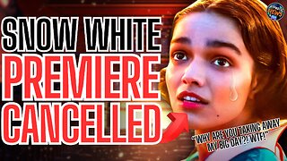 Woke Snow White Premiere Gets CANCELLED As Disney PANICS Over MASSIVE Backlash Against Rachel Zegler