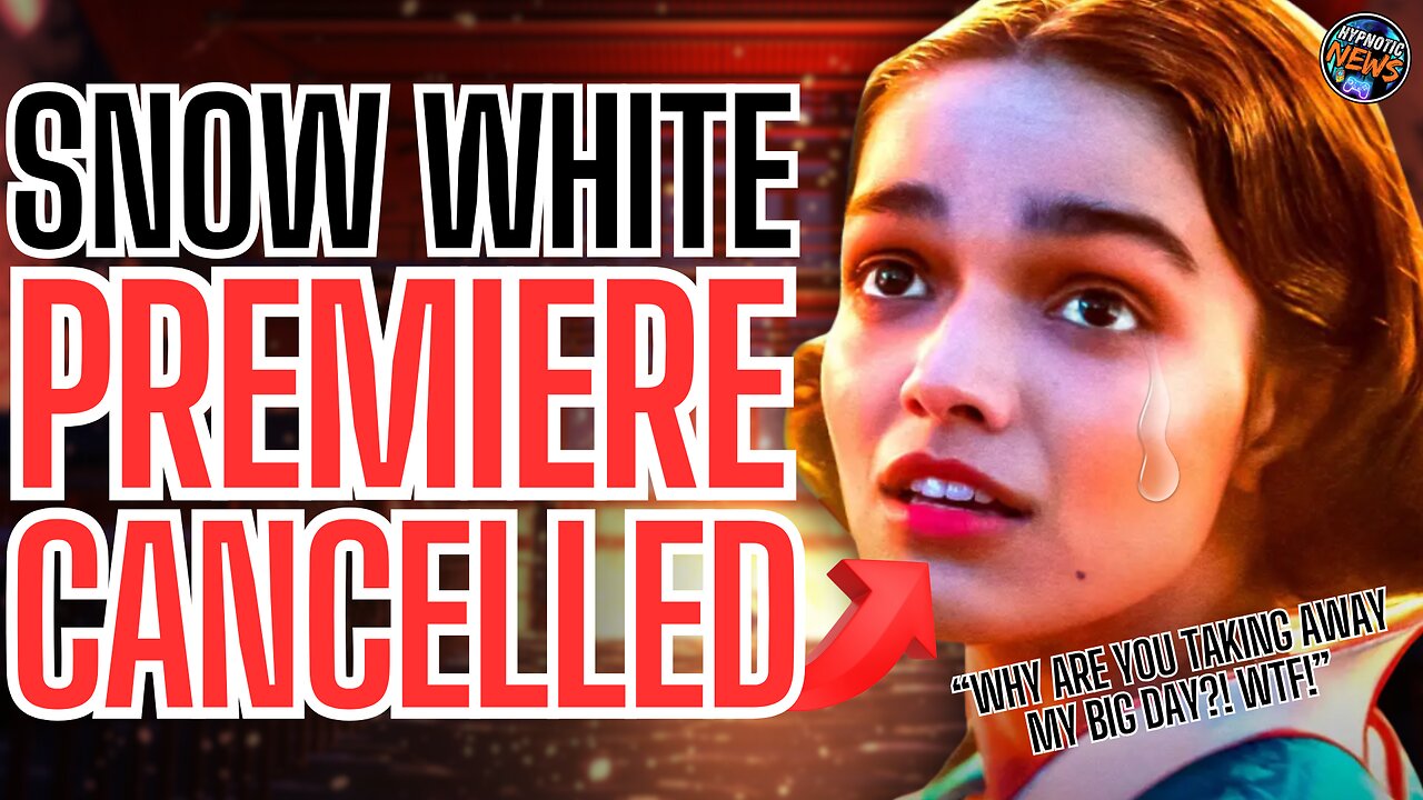 Woke Snow White Premiere Gets CANCELLED As Disney PANICS Over MASSIVE Backlash Against Rachel Zegler