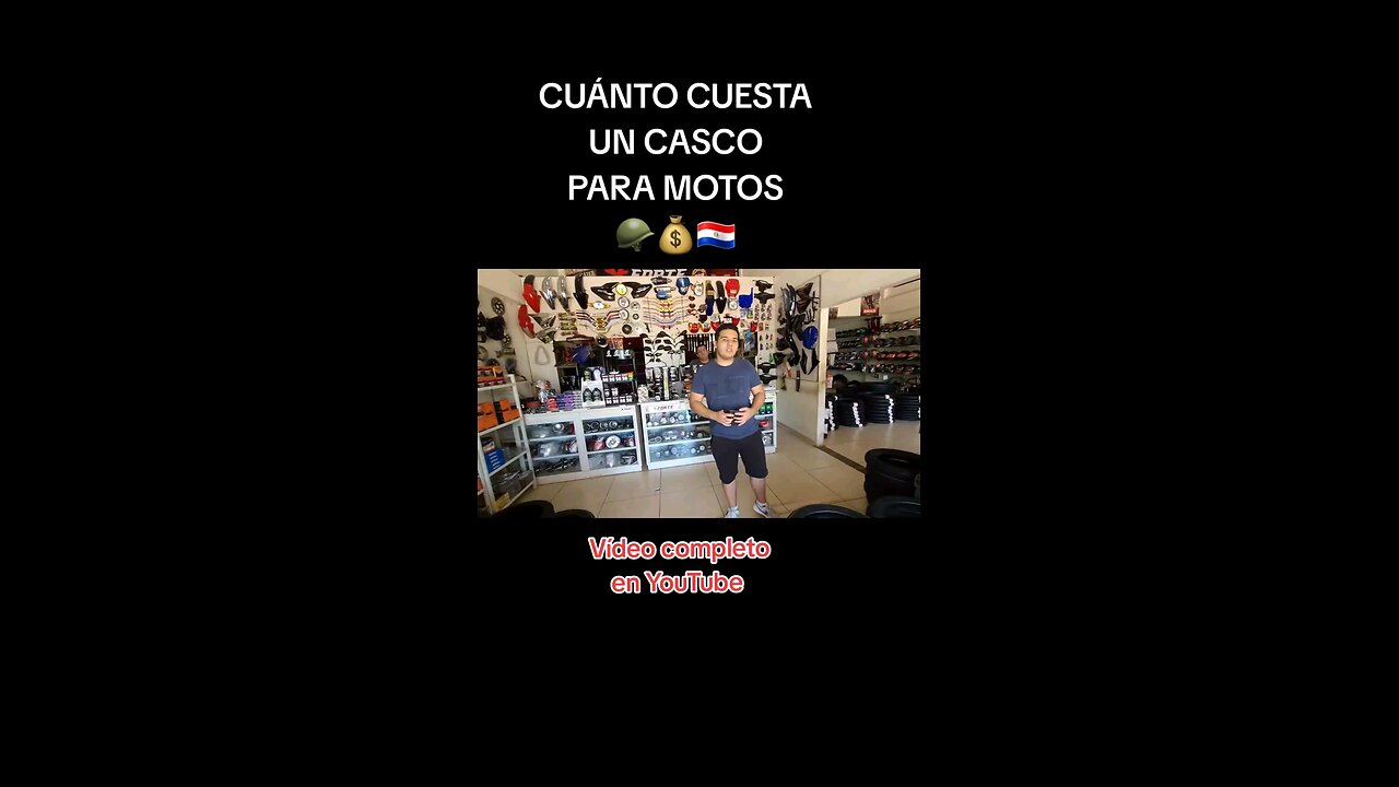 CUÁNTO CUESTA UN CASCO PARA MOTO EN PARAGUAY 🇵🇾💰🪖🛵