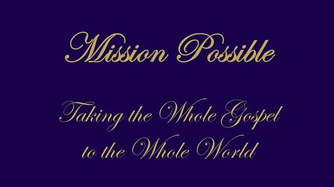 Mission Possible 26JAN25