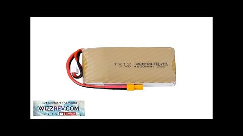 2S 4500mah 7.4V 20C Lipo Battery for Radiomaster TX12 MARK II Radio Review